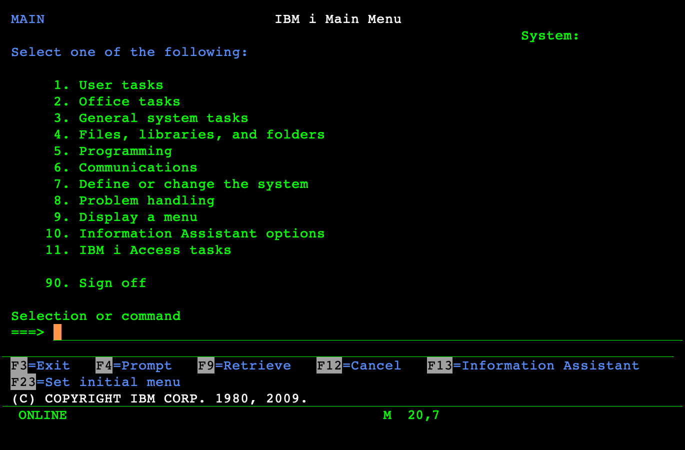 ibm i